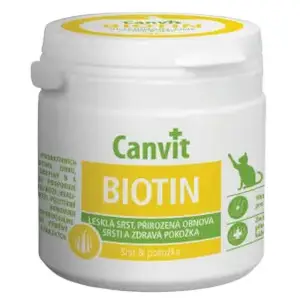 Вітамінно-мінеральний комплекс Canvit Biotin для котів таблетки 100 г (can50741)