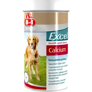 Вітаміни 8in1 Excel «Calcium» для собак, кальцій, 155 шт (для зубів та кісток)