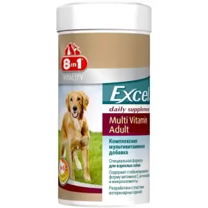 Вітаміни 8in1 Excel «Multi Vitamin Adult» для дорослих собак, 70 шт (мультивітамін)