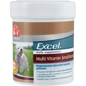 Вітаміни 8in1 Excel «Multi Vitamin Small Breed» для собак дрібних порід, 70 шт (мультивітамін)