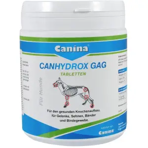 Вітаміни Canina Canhydrox GAG для собак, при проблемах з суглобами та м'язами, 600 г (360 таб)