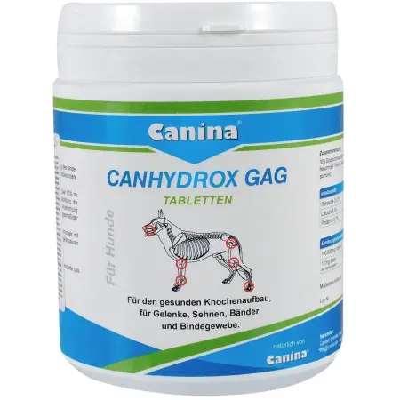 Вітаміни Canina Canhydrox GAG для собак, при проблемах з суглобами та м'язами, 600 г (360 таб)