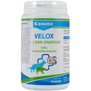 Вітаміни Canina Velox Gelenkenergie для собак, порошок з високим вмістом глюкозаміногліканів, 150 г