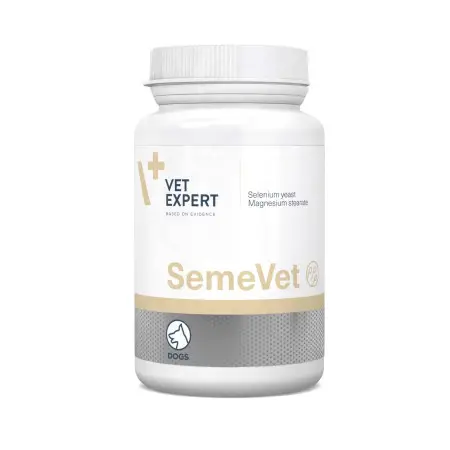 Пищевая добавка для улучшения качества спермы у собак Vet Expert SemeVet 60 таблеток