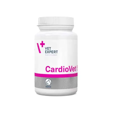 Харчова добавка Vet Expert CardioVet для підтримання функції серця у собак, 90 таб.