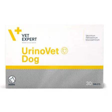 Вітаміни Vet Expert UrinoVet Dog для підтримання сечовидільної функції у собак, 30 таб.