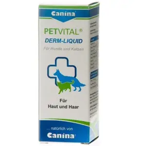 Тонік Canina Derm-Liquid для собак та котів, для проблемної шерсті, 25 мл
