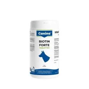 Вітаміни Canina Biotin Forte Tabletten для собак, інтенсивний курс для шерсті, 700 г (210 табл)