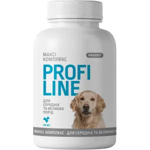 Вітаміни ProVET Profiline для собак Міні Комплекс для дрібних порід 100 табл.