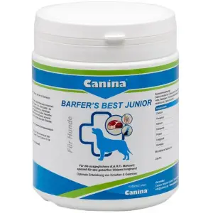 Вітамінно-мінеральний комплекс Canina Barfers Best Junior для молодих собак, яких годують натуральним кормом, 850 г