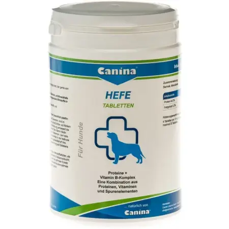 Вітаміни Canina Hefe для собак, дріжджові таблетки з ензимами, 800 г (992 табл)