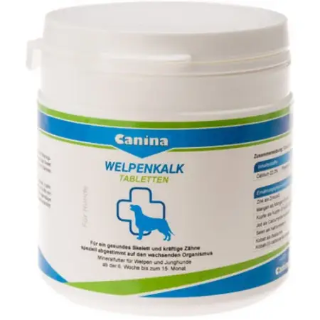 Вітаміни Canina Welpenkalk для цуценят 350 г (350 табл)