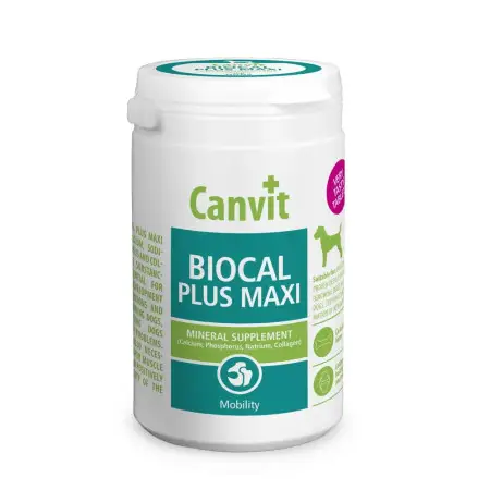 Вітамінно-мінеральна добавка для собак Canvit Biocal Plus Maxi for dogs 230 г (can53145)