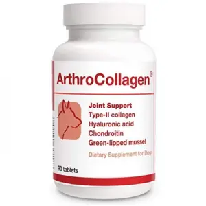 Вітаміни Dolfos Arthro Collagen для лікування хвороб суглобів для собак, 90 табл.