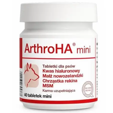 Вітаміни Dolfos Arthro НА Mini Витамины для суставов для лікування хвороб суглобів котів і собак, 40 табл.