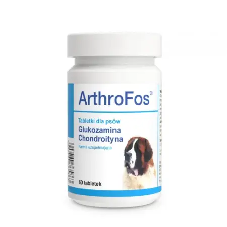 Вітаміни Dolfos ArthroFos для правильного функціонування суглобів для собак, 60 табл.