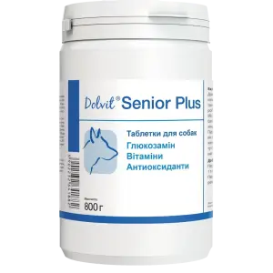 Вітаміни Dolfos Dolvit Senior Plus Збалансований Вітаміни для собак, 510 табл. 800 г