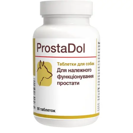 Вітаміни Dolfos ProstaDol для сечовивідної системи у собак, 90 таблеток