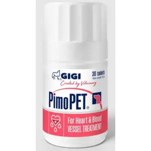 Вітамінно-мінеральний комплекс GiGi PimoPET (ПімоПет) для лікування серцевої недостатності у собак 5 мг 30 табл.