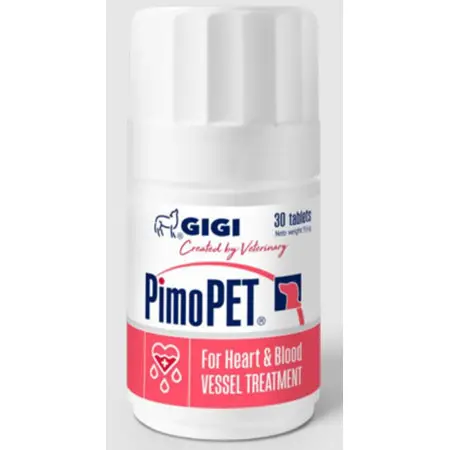 Вітамінно-мінеральний комплекс GiGi PimoPET (ПімоПет) для лікування серцевої недостатності у собак 5 мг 30 табл.