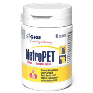 Вітамінно-мінеральний комплекс NefroPET (НефроПет) для лікування ниркової недостатності у собак та котів 30 табл.