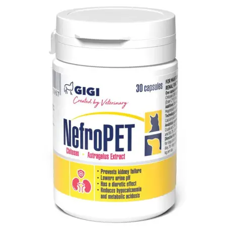 Вітамінно-мінеральний комплекс NefroPET (НефроПет) для лікування ниркової недостатності у собак та котів 30 табл.