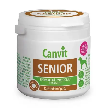 Вітаміно-мінеральний комплекс Canvit Senior для собак таблетки 100 г (can50726)