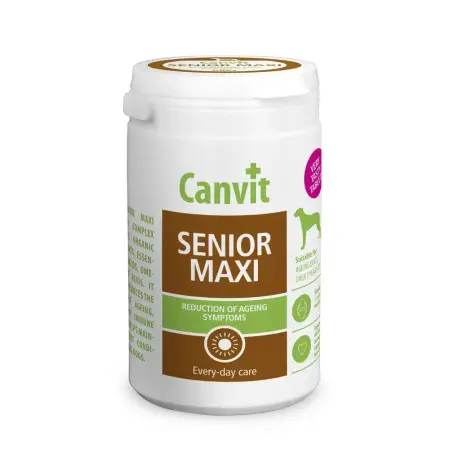 Вітаміно-мінеральний комплекс Canvit Senior Maxi для собак великих порід таблетки 230 г (can53377)