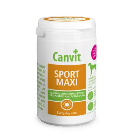 Вітаміно-мінеральний комплекс Canvit Sport Maxi для собак великих порід таблетки 230 г (can53379)