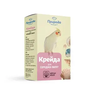 Крейда для середніх папуг Природа з морськими черепашками, 18 г (PR740011)