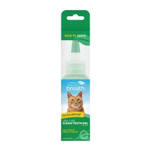 Гель TropiClean ( Тропіклін ) для догляду за ротовою порожниною Свіжий подих (No Brush), для котів, 59 мл