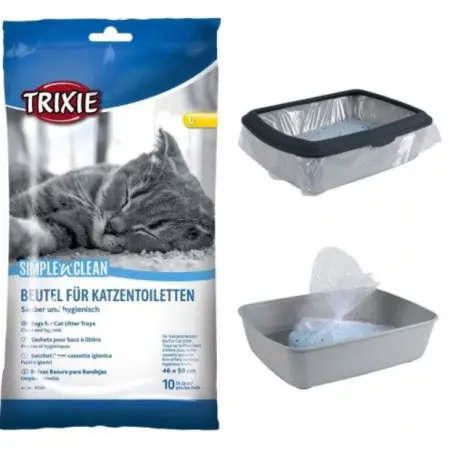 Пакети Trixie для котячого туалету, змінні 46х59 см, 10 шт