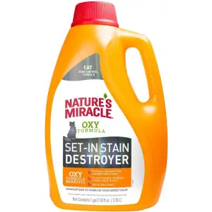 Усувач плям і запахів для кішок 8in1 Nature's Miracle Orange Oxy 3.7 л