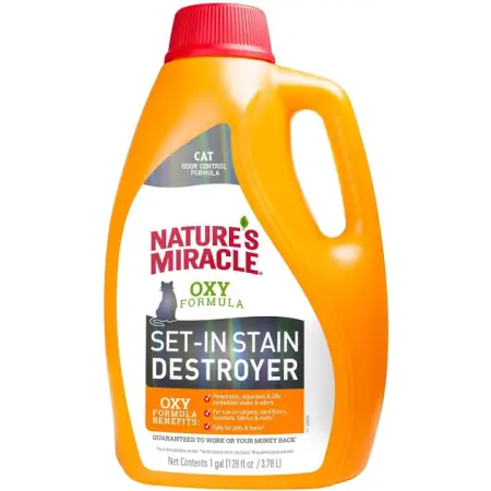 Усувач плям і запахів для кішок 8in1 Nature's Miracle Orange Oxy 3.7 л