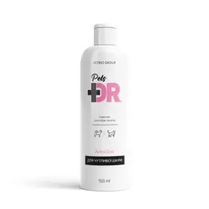 Шампунь Dr.Pets для чуттєвої шкіри, для собак та котів, 150 мл