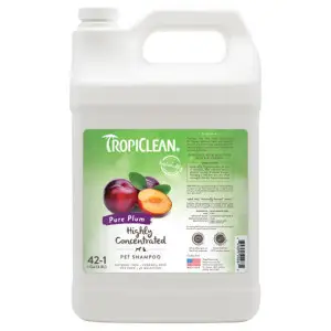 Шампунь TropiClean (Тропиклин) Чистая слива, концентрат 1:42, дезодорирующий, для собак и кошек, 3,8 л