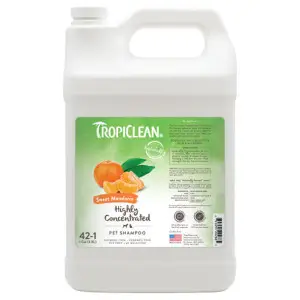 Шампунь TropiClean ( Тропіклін ) Солодкий мандарин, концентрат 1:42, дезодоруючий, для собак та котів, 3,8 л
