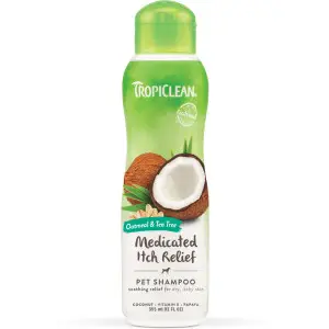 Шампунь TropiClean ( Тропіклін ) Вівсяний з екстрактом чайного дерева, лікувальний, для собак, 355 мл