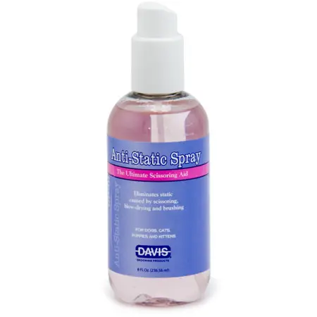 Davis Anti-Static Spray ДЕВІС АНТИСТАТИК спрей для собак і котів , 237 мл
