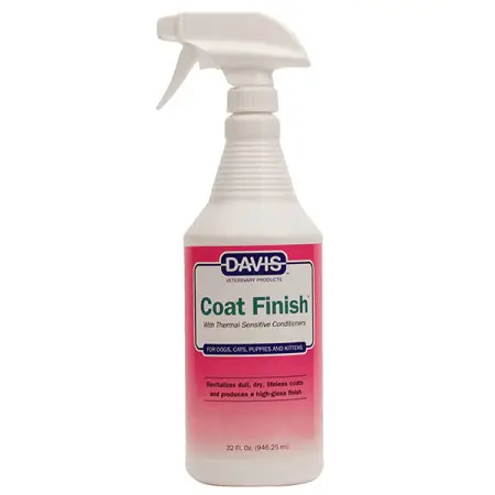 Davis Coat Finish ДЕВІС КОУТ ФІНІШ спрей для відновлення шерсті у собак і котів , 946 мл
