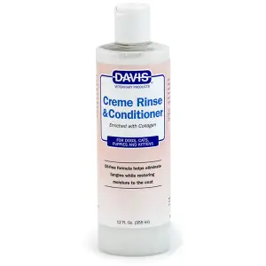 Davis Creme Rinse & Conditioner ДЕВІС КРЕМ РІНЗ ополіскувач та кондиціонер з колагеном для собак і котів, концентрат , 355 мл