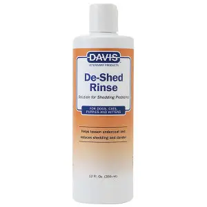 Davis De-Shed Rinse ДЕВІС ПОЛЕГШЕННЯ ЛИНЬКИ ополіскувач для собак і котів, концентрат , 355 мл