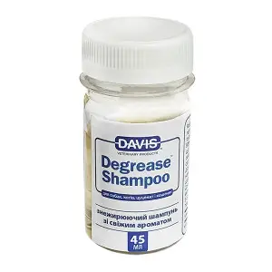 Davis Degrease Shampoo ДЕВІС ДЕГРІС знежирювальний шампунь для собак і котів , 45 мл