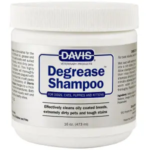 Davis Degrease Shampoo ДЕВІС ДЕГРІС знежирювальний шампунь для собак і котів , 473 мл