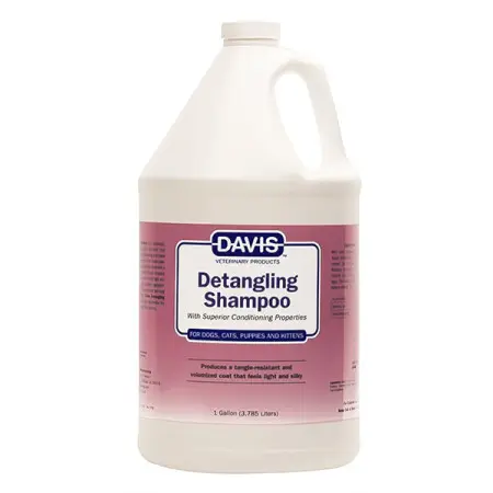 Davis Detangling Shampoo ДЕВІС ЛЕГКЕ РОЗЧІСУВАННЯ шампунь-кондиціонер від ковтунів для собак і котів, концентрат , 3,8 л