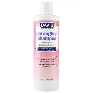 Davis Detangling Shampoo ДЕВІС ЛЕГКЕ РОЗЧІСУВАННЯ шампунь-кондиціонер від ковтунів для собак і котів, концентрат , 355 мл