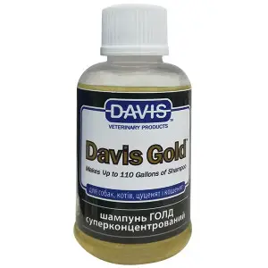 Davis Gold Shampoo ДЕВІС ГОЛД суперконцентрований шампунь для собак і котів , 50 мл