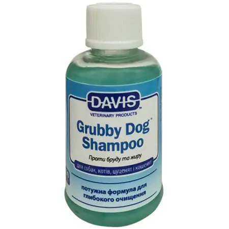 Davis Grubby Dog ДЭВИС ГРАБИ ДОГ шампунь глубокой очистки для собак и кошек, концентрат, 50 мл