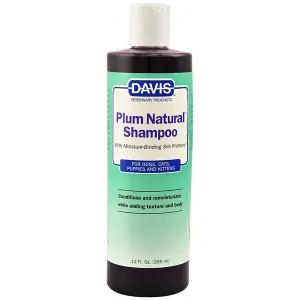 Davis Plum Natural Shampoo ДЕВІС НАТУРАЛЬНА СЛИВА шампунь з протеїнами шовку для собак і котів, концентрат , 355 мл