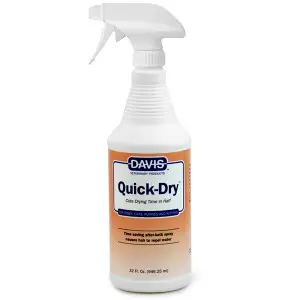 Davis Quick-Dry Spray ДЕВІС ШВИДКА СУШКА спрей для собак і котів , 946 мл